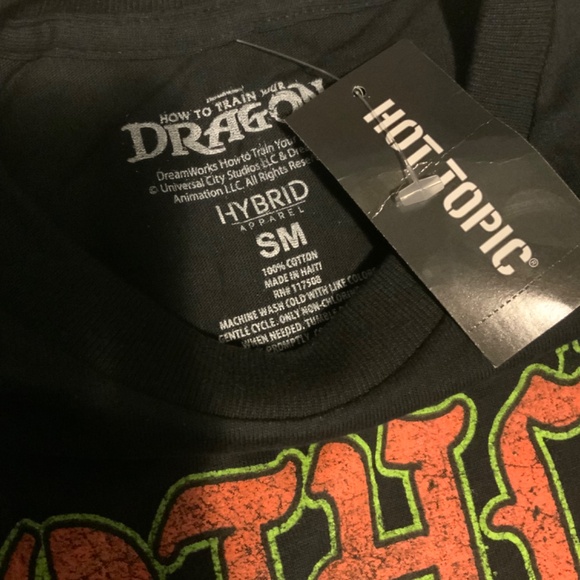 How To Train Your Dragon Night Fury Collage Vintage T-Shirt - Picture 6 of 7